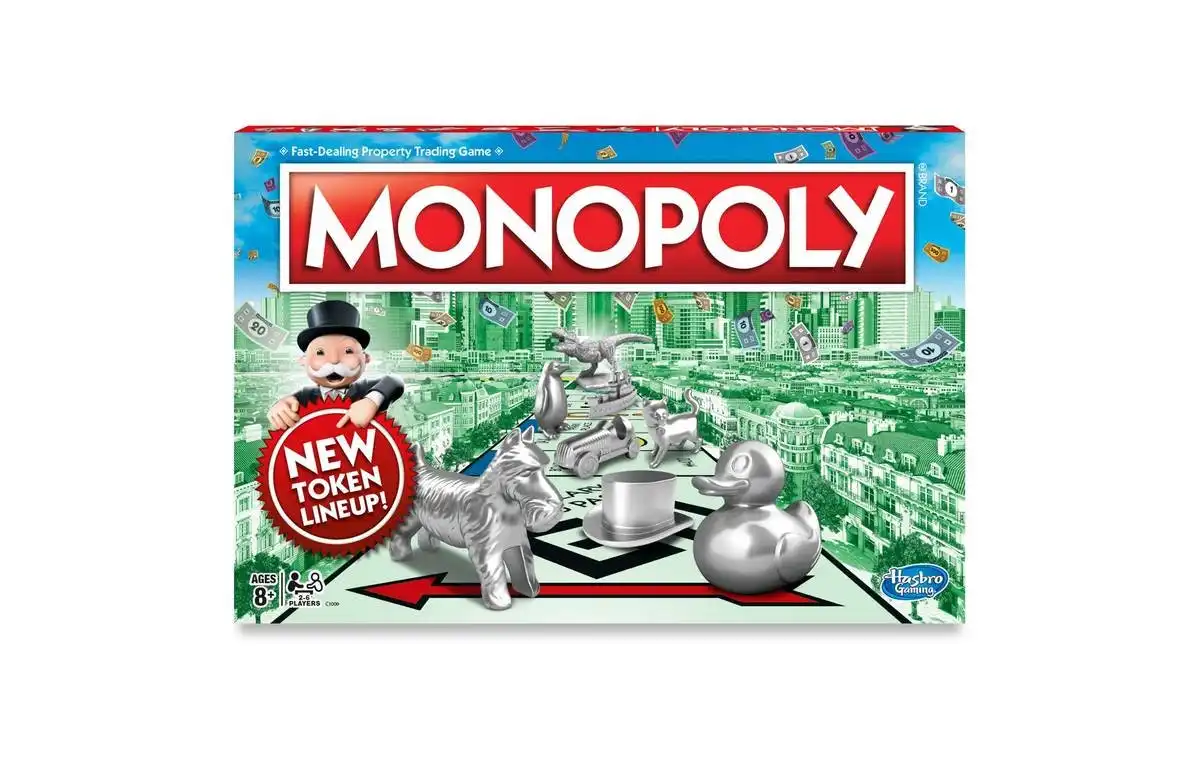 Monopoly -  Classic Game - New Tokens