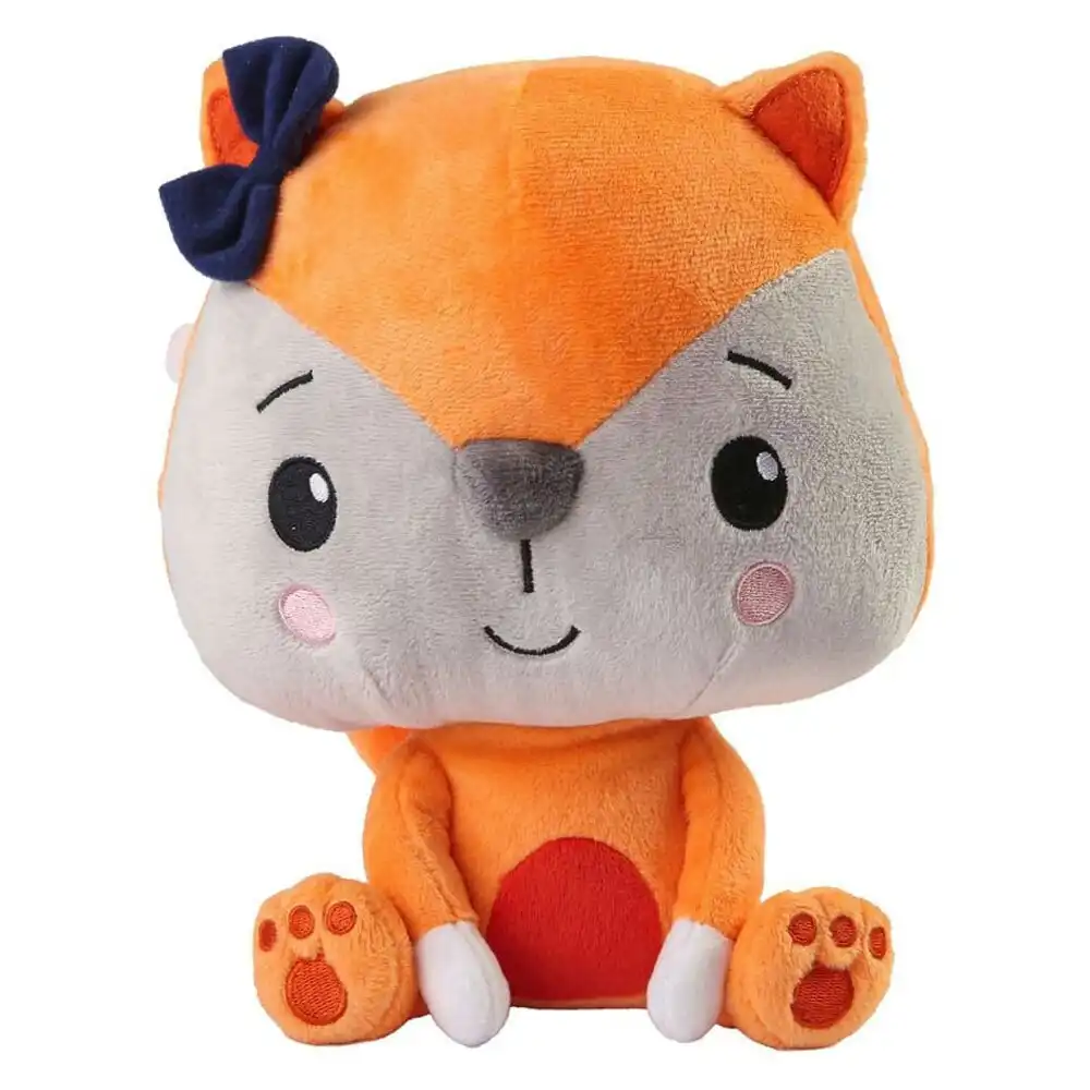 Fisher Price 30cm Adorable Sitting Plush/Soft Animal Fox Kids/Child Toy 12m+