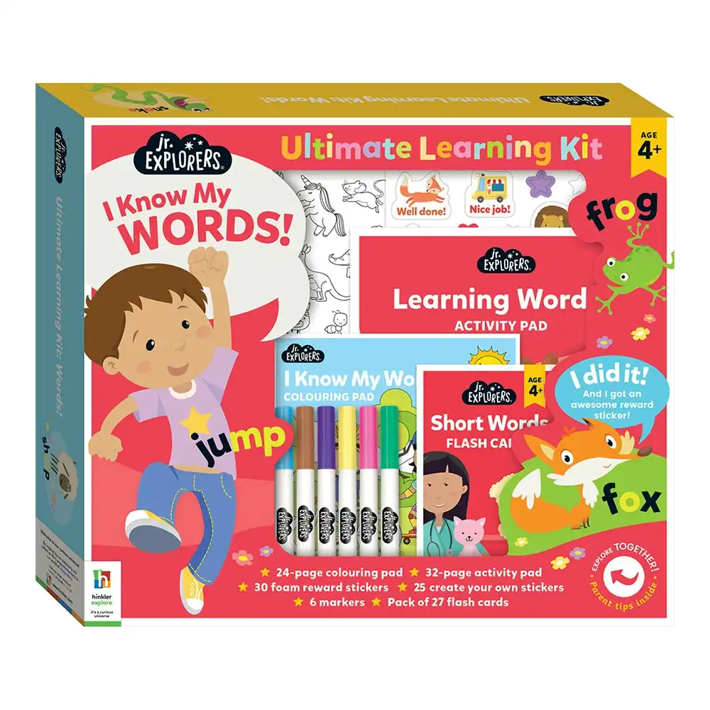 Junior Explorers Ultimate Activity Kit: I Did It! Words Kids/Children Art 4y+