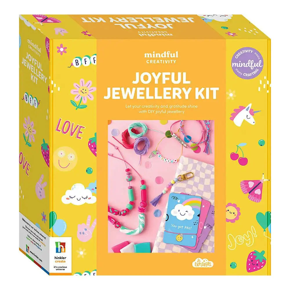 Junior Explorers Mindful Creativity: Joyful Jewellery Craft Project Kit 8y+