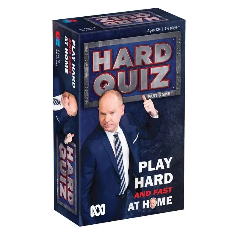 Hard Quiz:Play Hard & Fast Party Game Interactive Kids/Children Activity Toy 13+