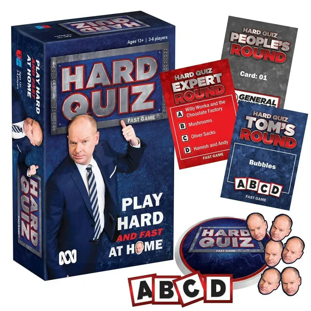 Hard Quiz:Play Hard & Fast Party Game Interactive Kids/Children Activity Toy 13+