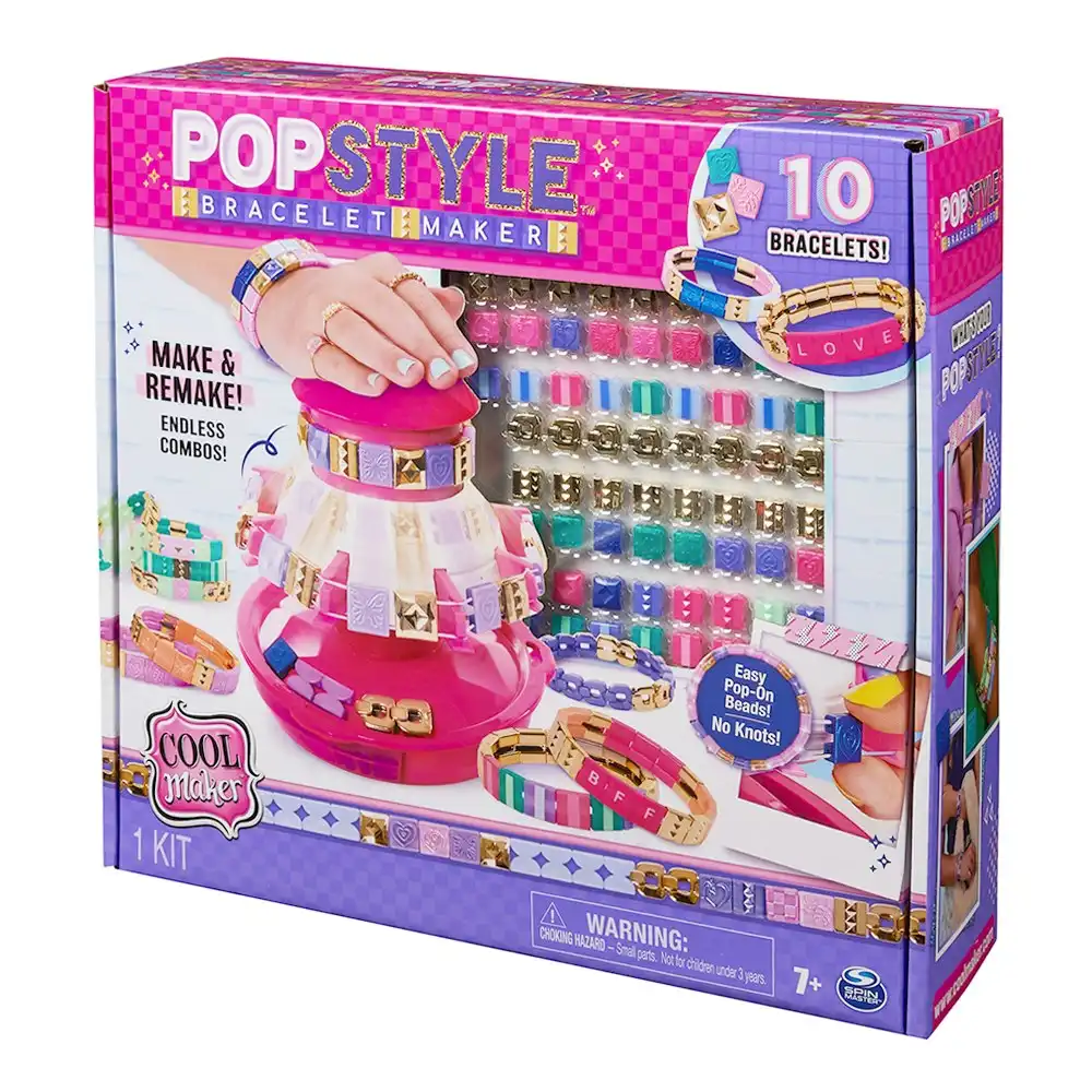 Spin Master Cool Maker PopStyle Tile Bracelet Maker Kids Jewellery Toy DIY 7+