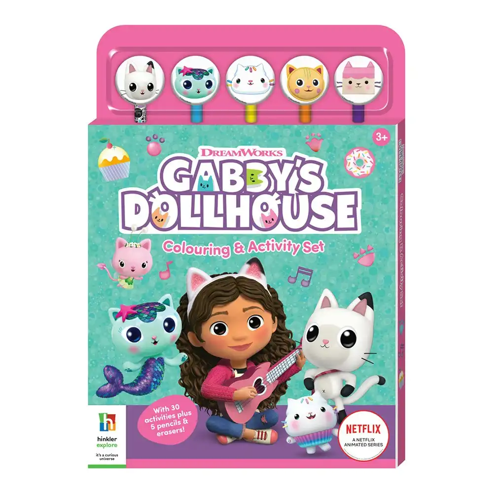 2x Kaleidoscope Gabby's Dollhouse Colouring & Activity Set Kids/Children Art 3+