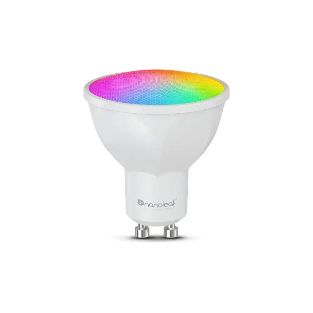 Nanoleaf Essentials GU10 Smart LED Light Bulb Colour-Changing Matter Compatible