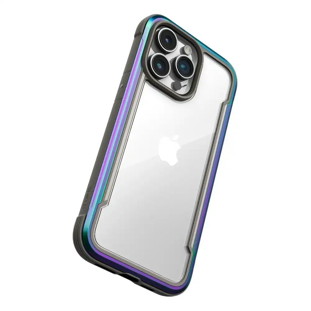 Raptic Shield Phone Case Mobile Cover Protection For iPhone 15 Pro Iridescent