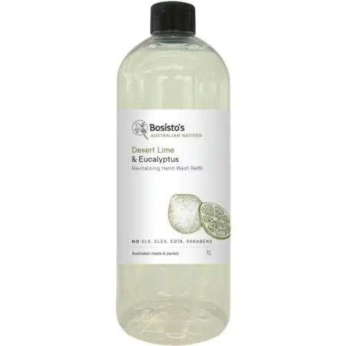 Bosisto's Bosistos Desert Lime And Eucalyptus Revitalising Hand Wash Refill 1 Litre