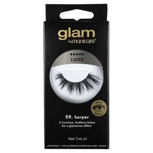Glam by Manicare Manicare Glam Lashes Luxe 59 Harper