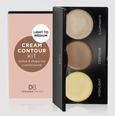 Cosmetics Squad Designer Brands Cream Contour Kit Light Medium