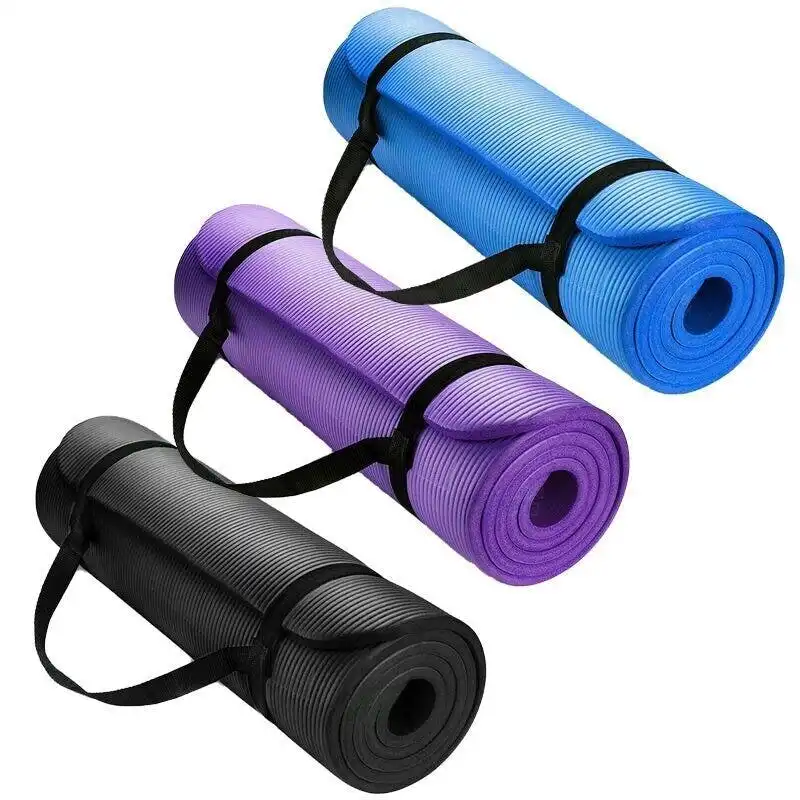 20MM Thick Yoga Mat Pad NBR Nonslip Exercise Fitness Pilate Gym Durable
