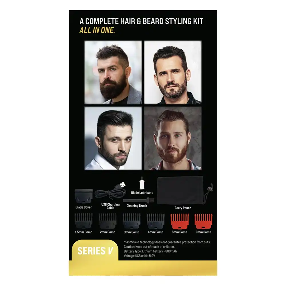 Vistara Professional Series High Performance Hair/Beard Trimmer Complete Kit