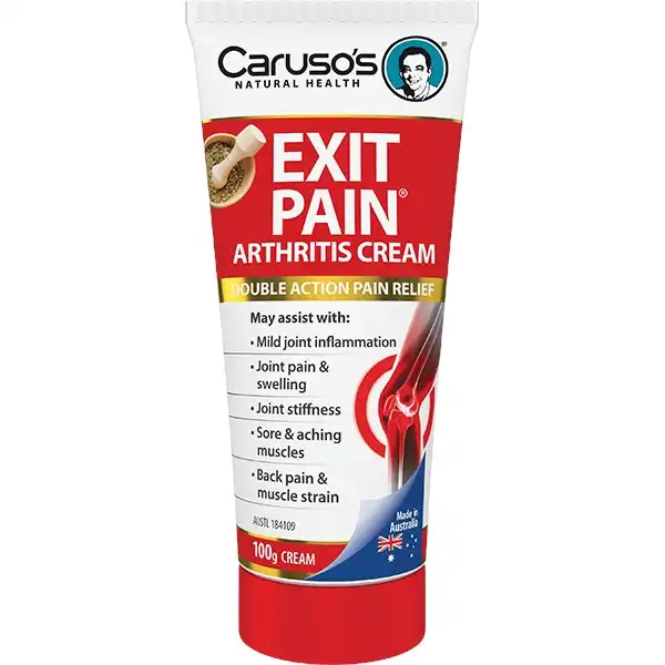 Caruso's Exit Pain(R) Arthritis Cream 100g