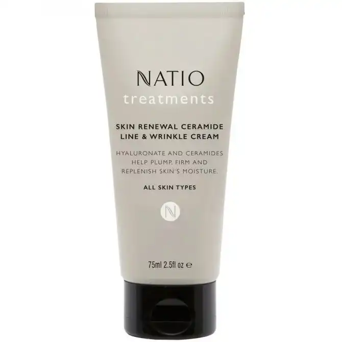 Natio Treatments Skin Renew Ceramide Line & Wrinkle Cream 75ml