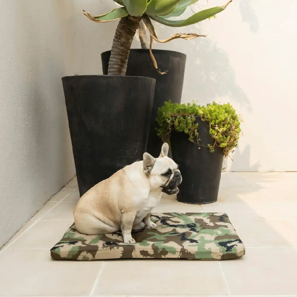 Superior Pet Essentials Camo Pet/Dog Sleeping Floor Mat/Mattress Medium 94cm