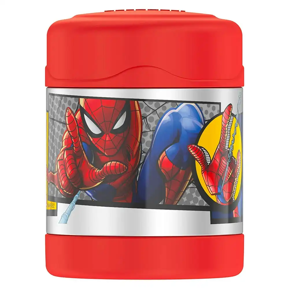 Thermos 290ml Funtainer Vacuum Insulated Food Jar Spiderman Stainless Steel