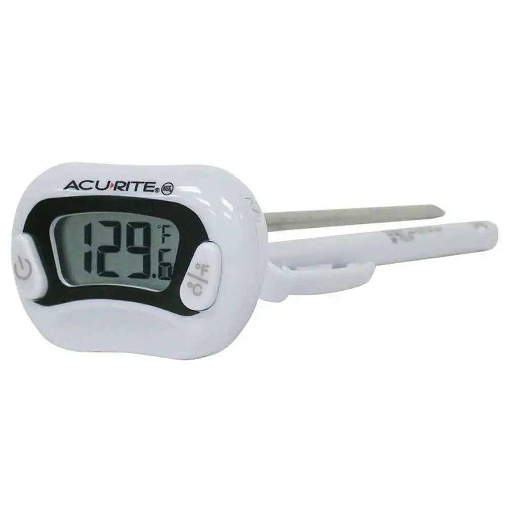 AcuRite Digital Instant Fast Read Meat/BBQ Food Thermometer w/ Pocket Sheath