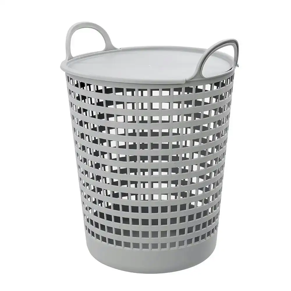 Boxsweden 38L/40x52.3cm Flexi Laundry Basket Lidded Clothes Storage Assorted