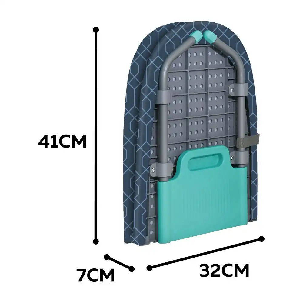 Vistara Foldable Lightweight & Portable Benchtop Clothes Ironing Board Blue