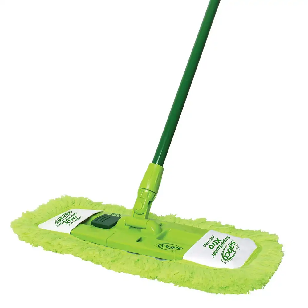 Sabco SuperSwish Xtra Complete Cleaning System Wet & Dry Microfibre Mop