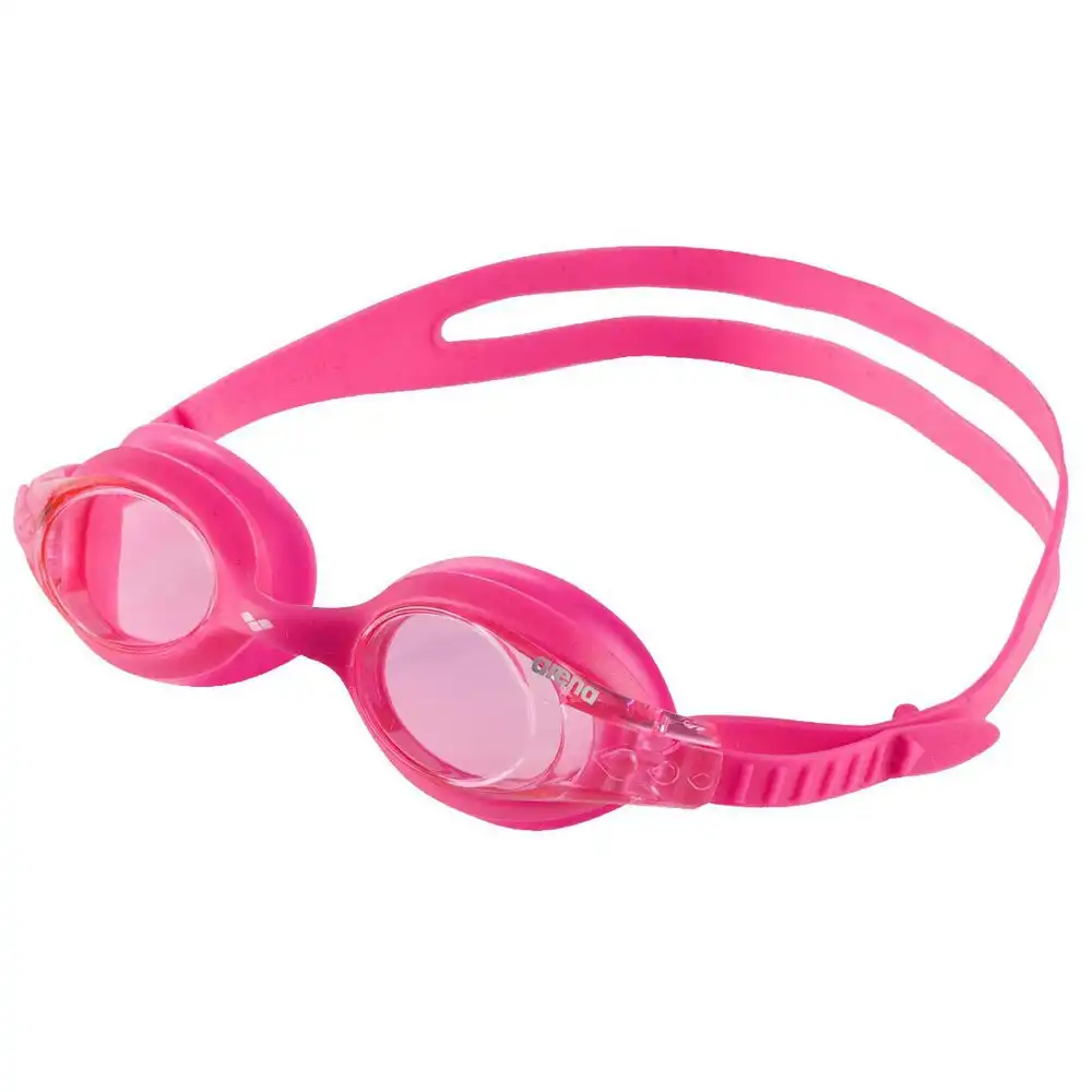 Arena Junior X-Lite Adjustable Swimming Goggles Silicone/Anti-Fog Kids 2-5y Pink