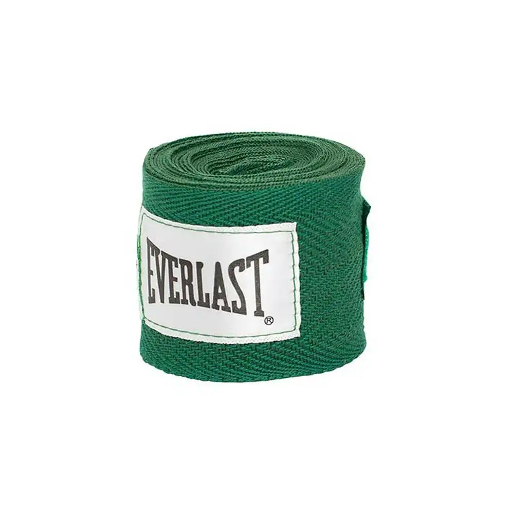 Everlast 108"/280cm Boxing/MMA Training/Fitness Fist/Hand Protection Wraps Green
