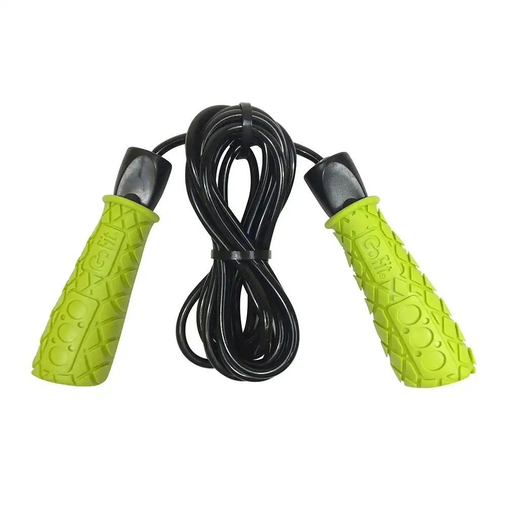 Gofit Pro Workout 9'/2.74m Active Fitness Gym Speed PVC Skip/Jumping Rope