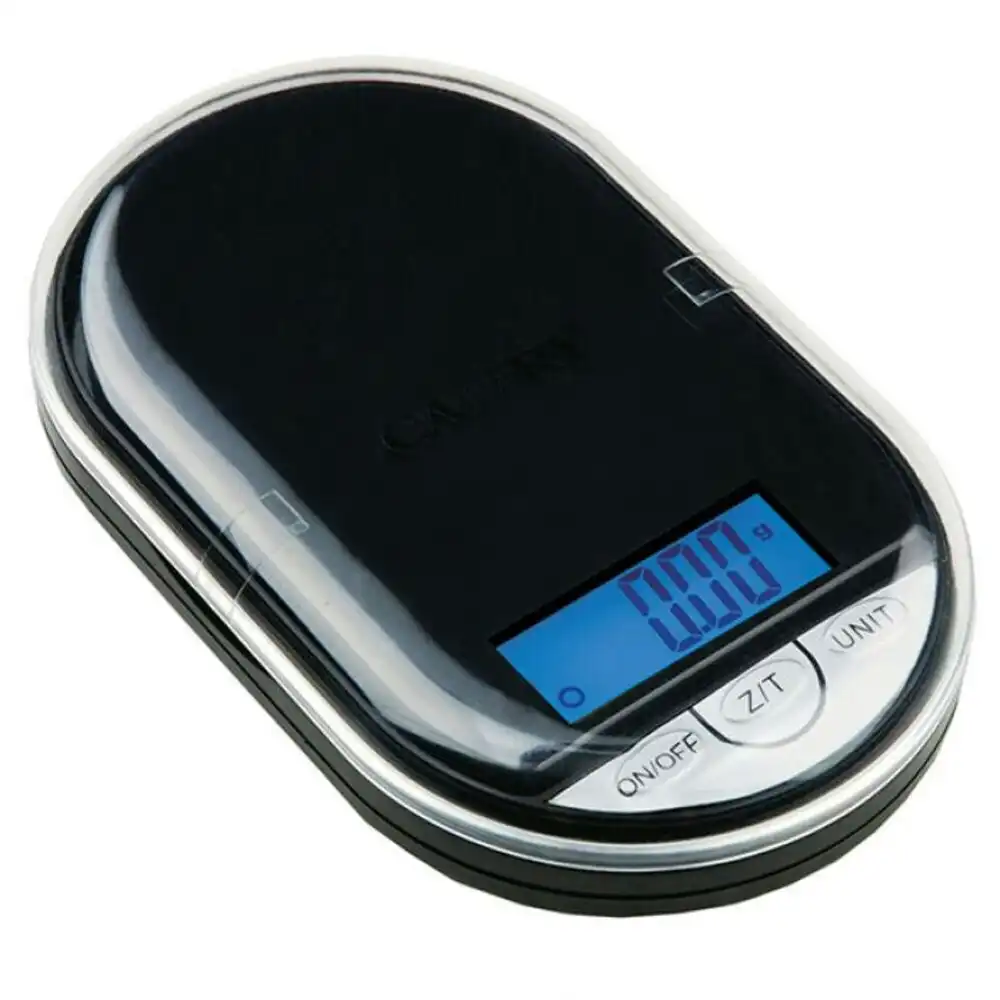 AcuRite Digital Pocket Kitchen Scale 200g/Gram Capacity Food Weight Cooking BLK
