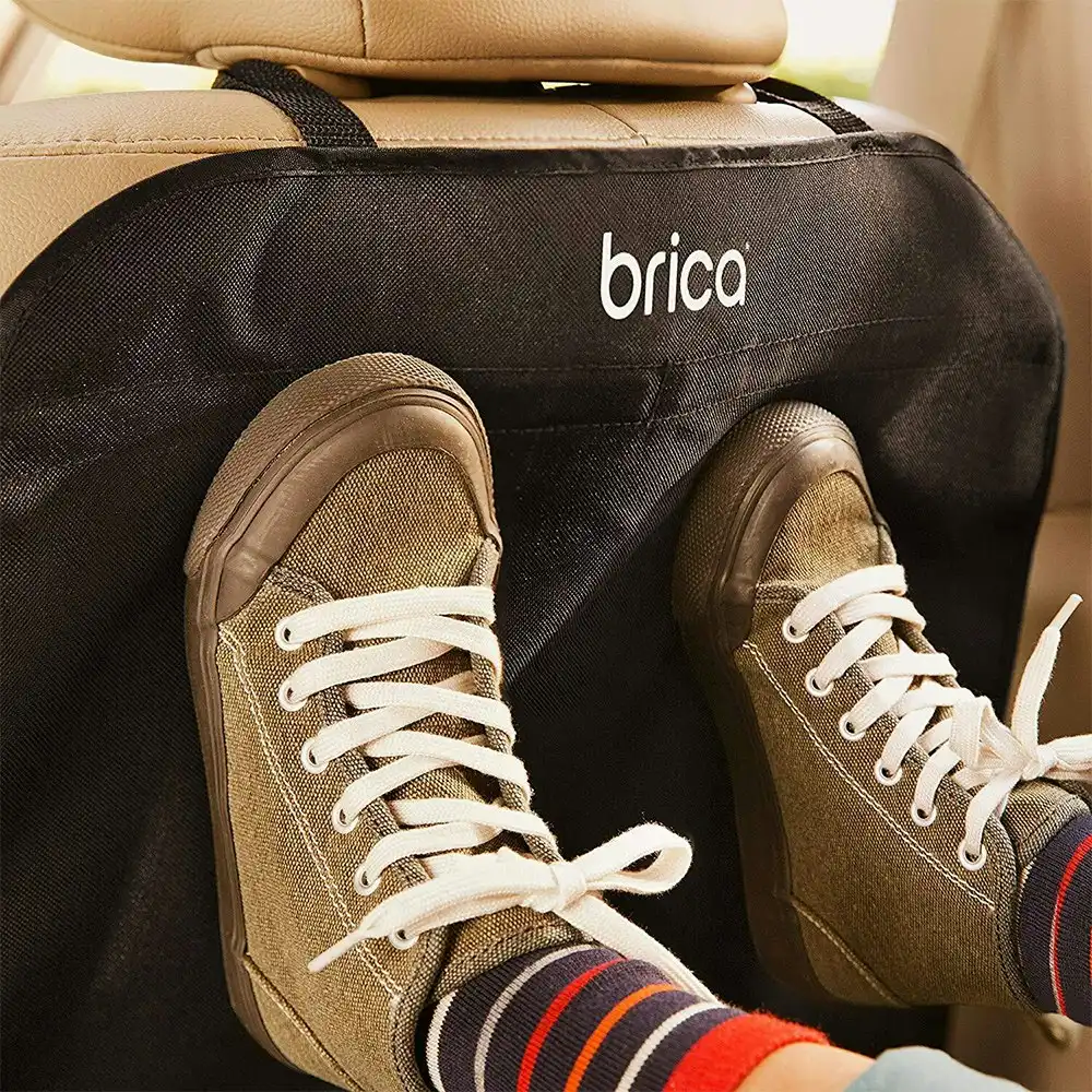 Munchkin Brica Kids/Toddler Travel Car Seat Protector Kick Mat 16x26cm Black