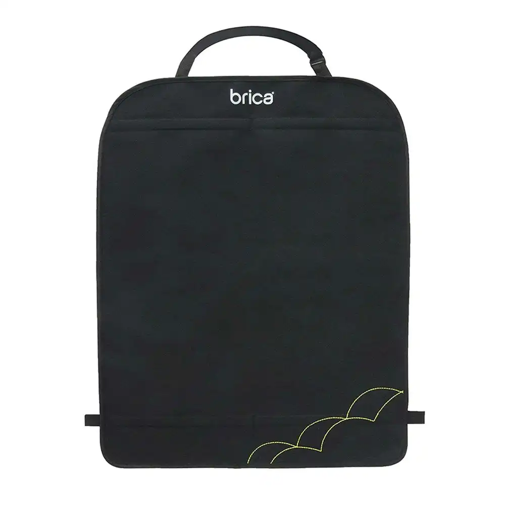 Munchkin Brica Kids/Toddler Travel Car Seat Protector Kick Mat 16x26cm Black