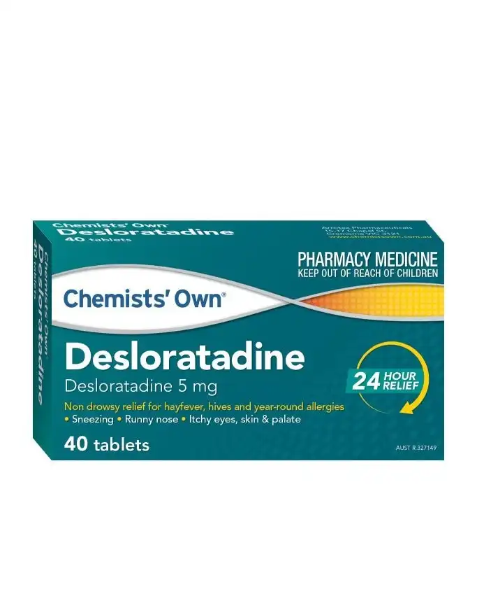 Chemists' Own Desloratadine Tablets 40s (Generic of Aerius Tablets)