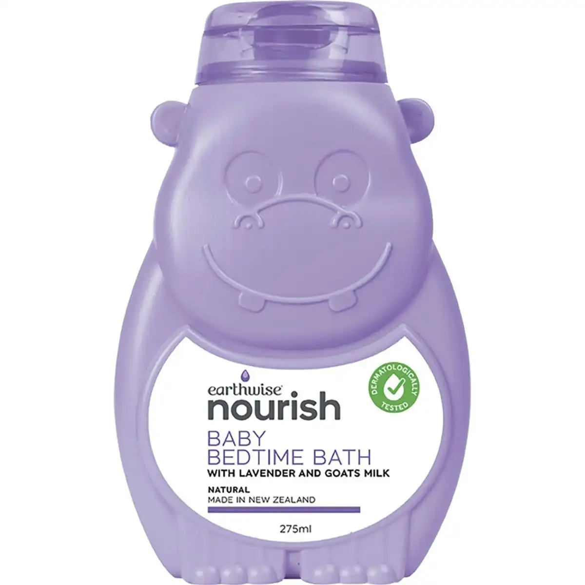 Earthwise NOURISH Hippo Baby Bedtime Bath 275ml