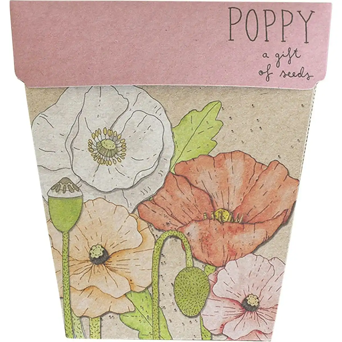 SOW 'N SOW Gift Of Seeds Poppy 1