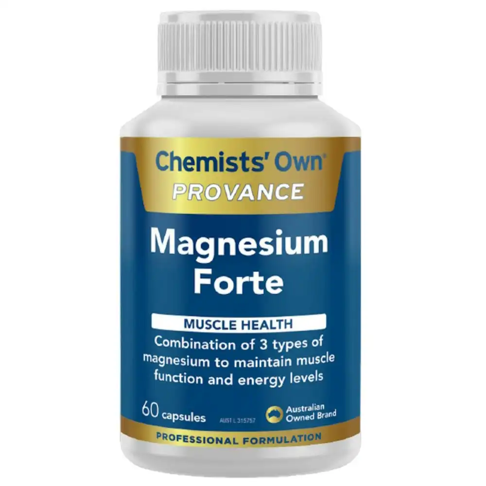 Chemist Own Provance Magnesium Forte 60 Capsules