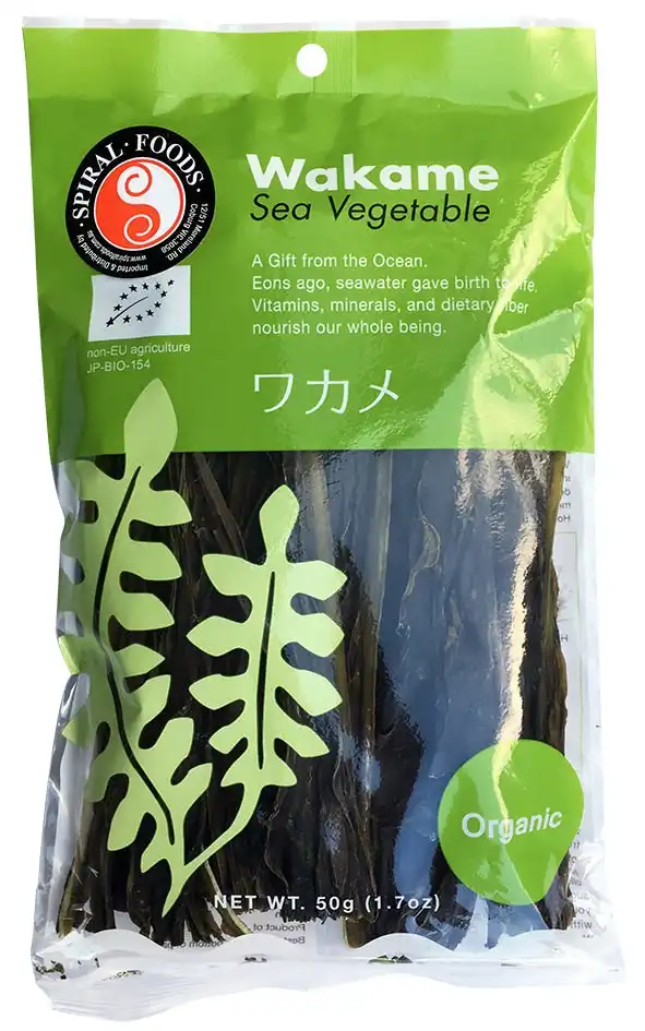 Spiral Wakame Sea Vegetable Organic 50g