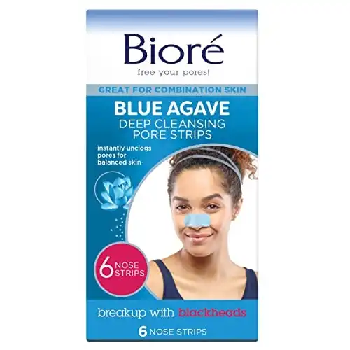 Biore Blue Agave Pore Strips 6pk
