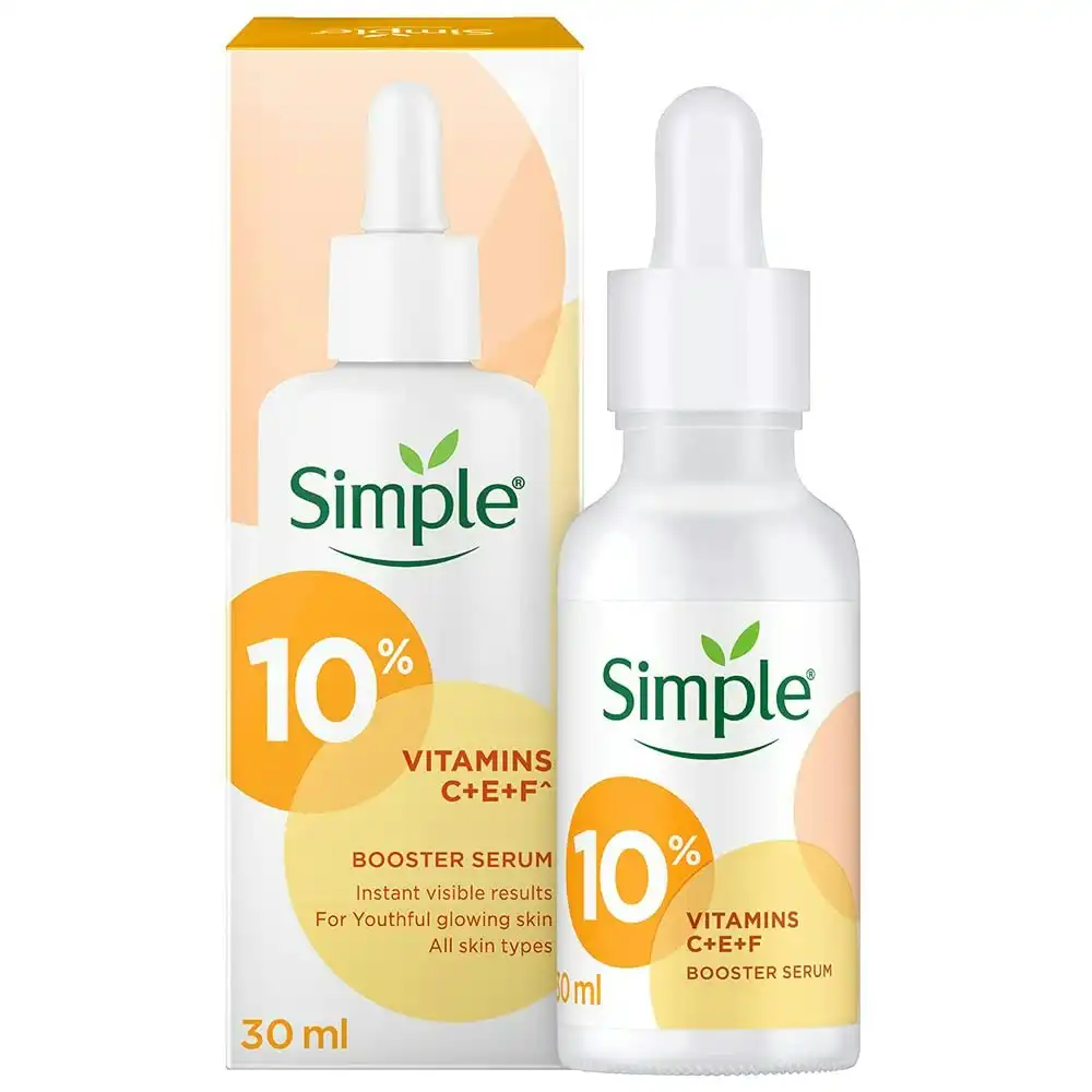 Simple Booster Serum 10% (Vitamin C+E+F) 30mL