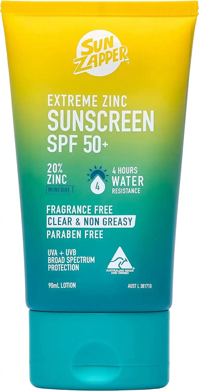 Sun Zapper Extreme Zinc Sunscreen 90ml SPF 50+