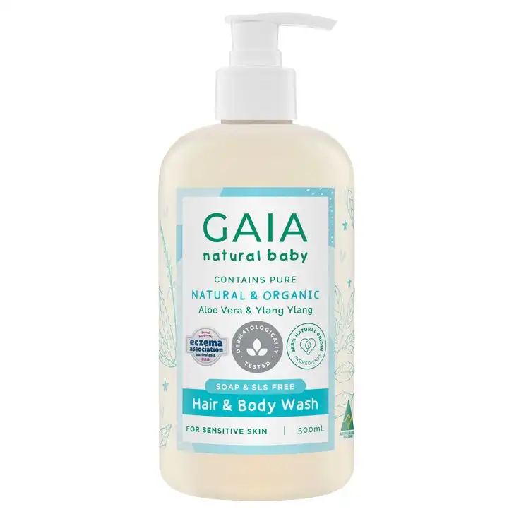 Gaia Baby Hair & Body Wash 200ml