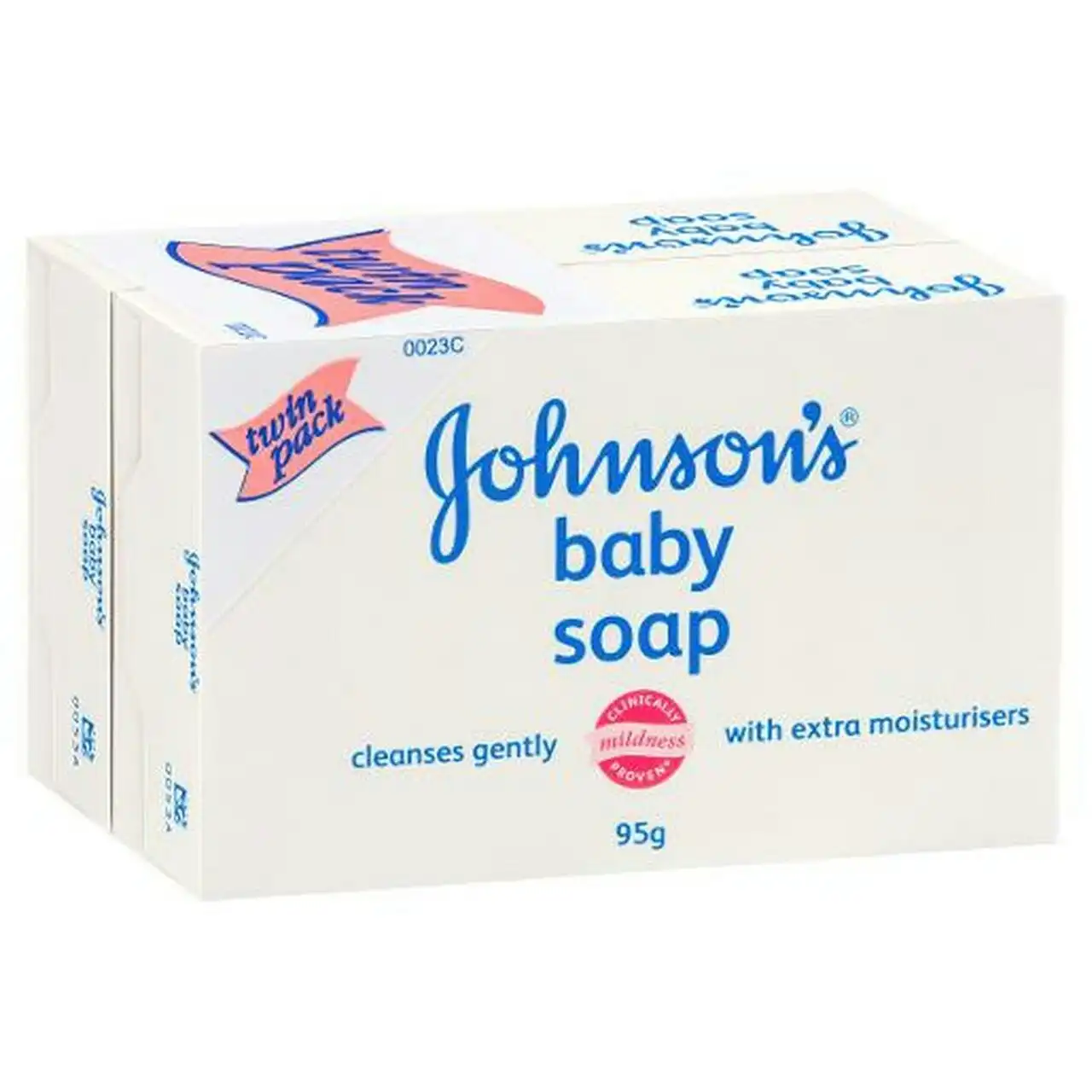 Johnson's Baby Soap Bar Twin Pack 2 x 95g