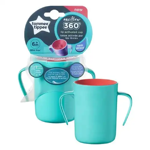 Tommee Tippee Easiflow 360o Lip Activated Cup 6m+
