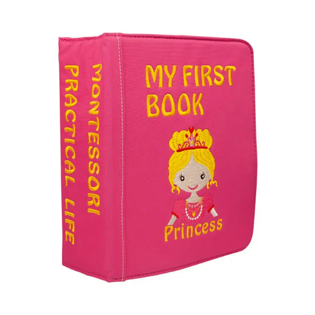 My First Book Princess Pink Montessori Education Kids Gift Books
