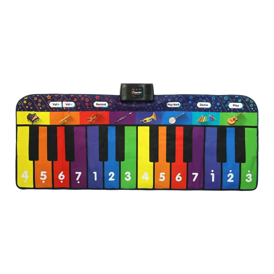BoPeep Keyboard Playmat Kids Dance Music Mat Floor Piano Toys Carpet Education