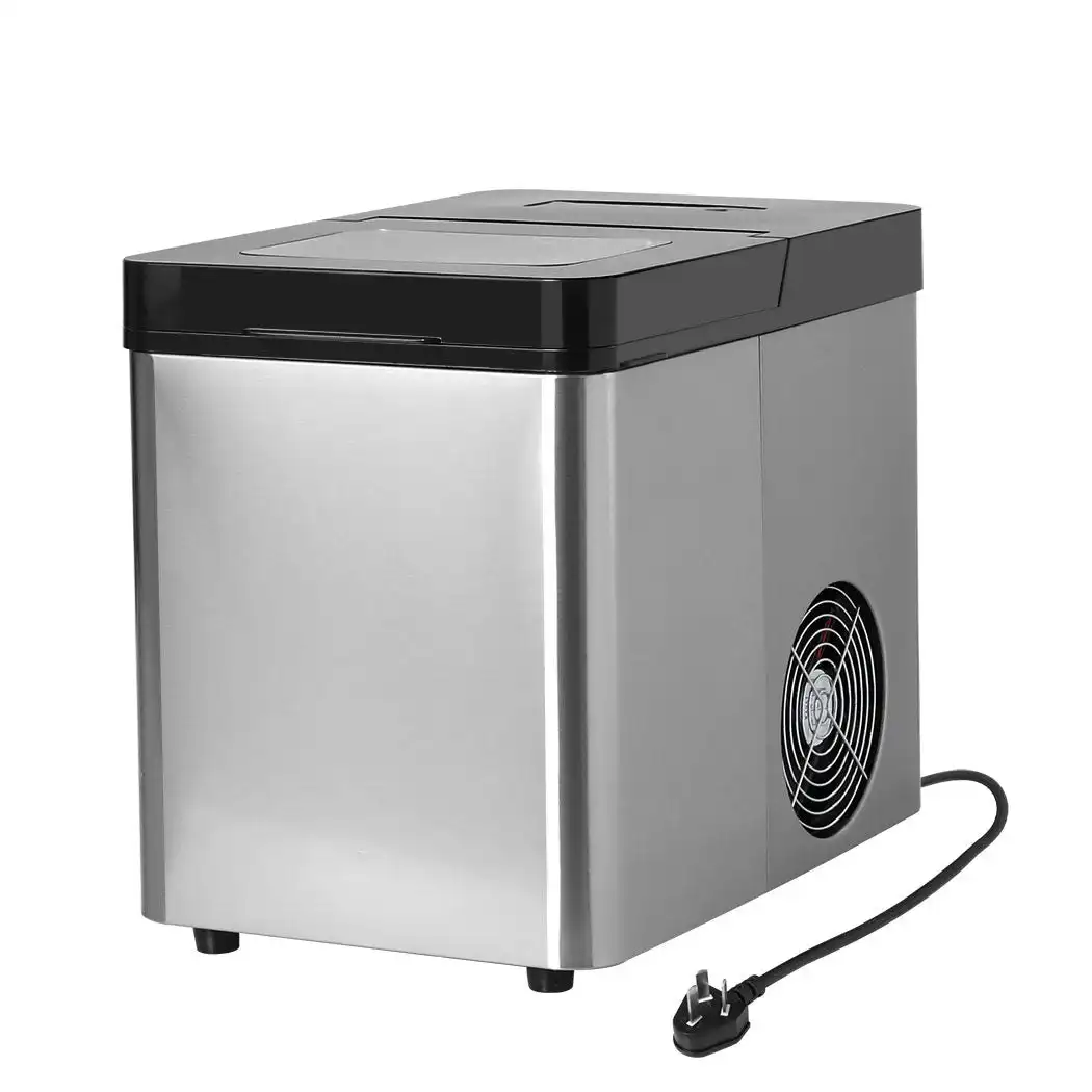 Spector Ice Maker Machine Commercial 2.1L Cube Tray 15KG/24H Stainless Steel