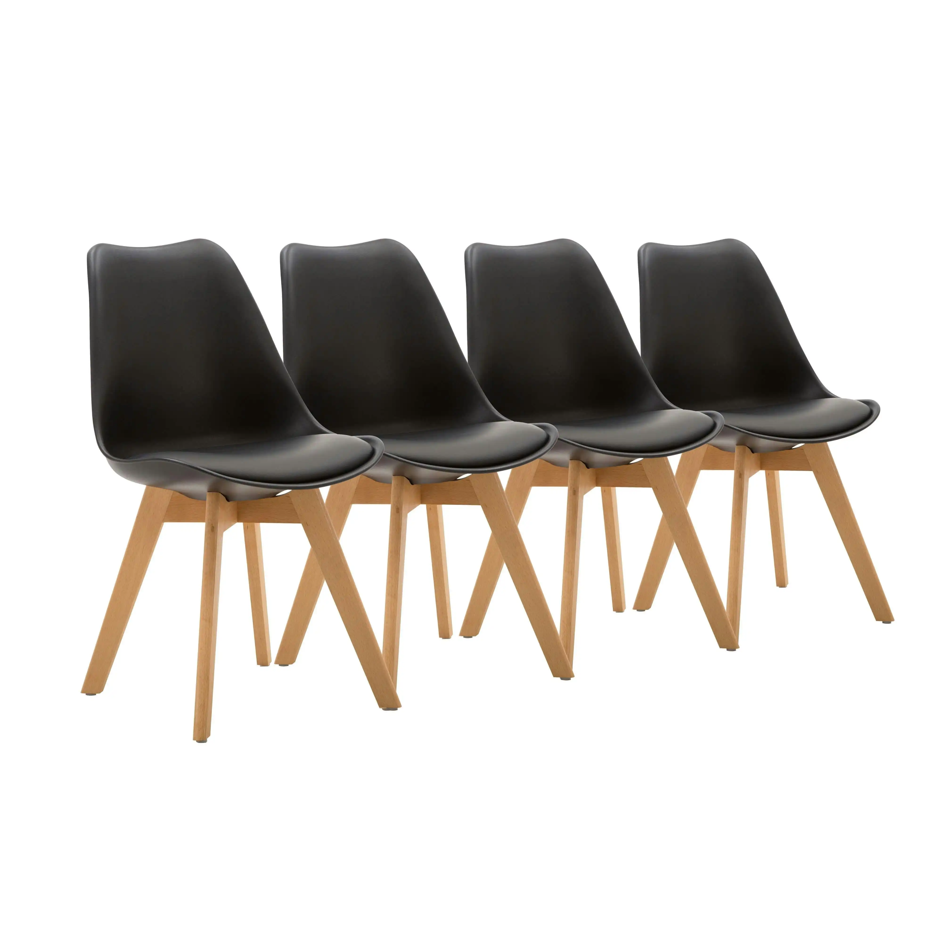 Chotto - Ando Dining Chairs - Black x 4