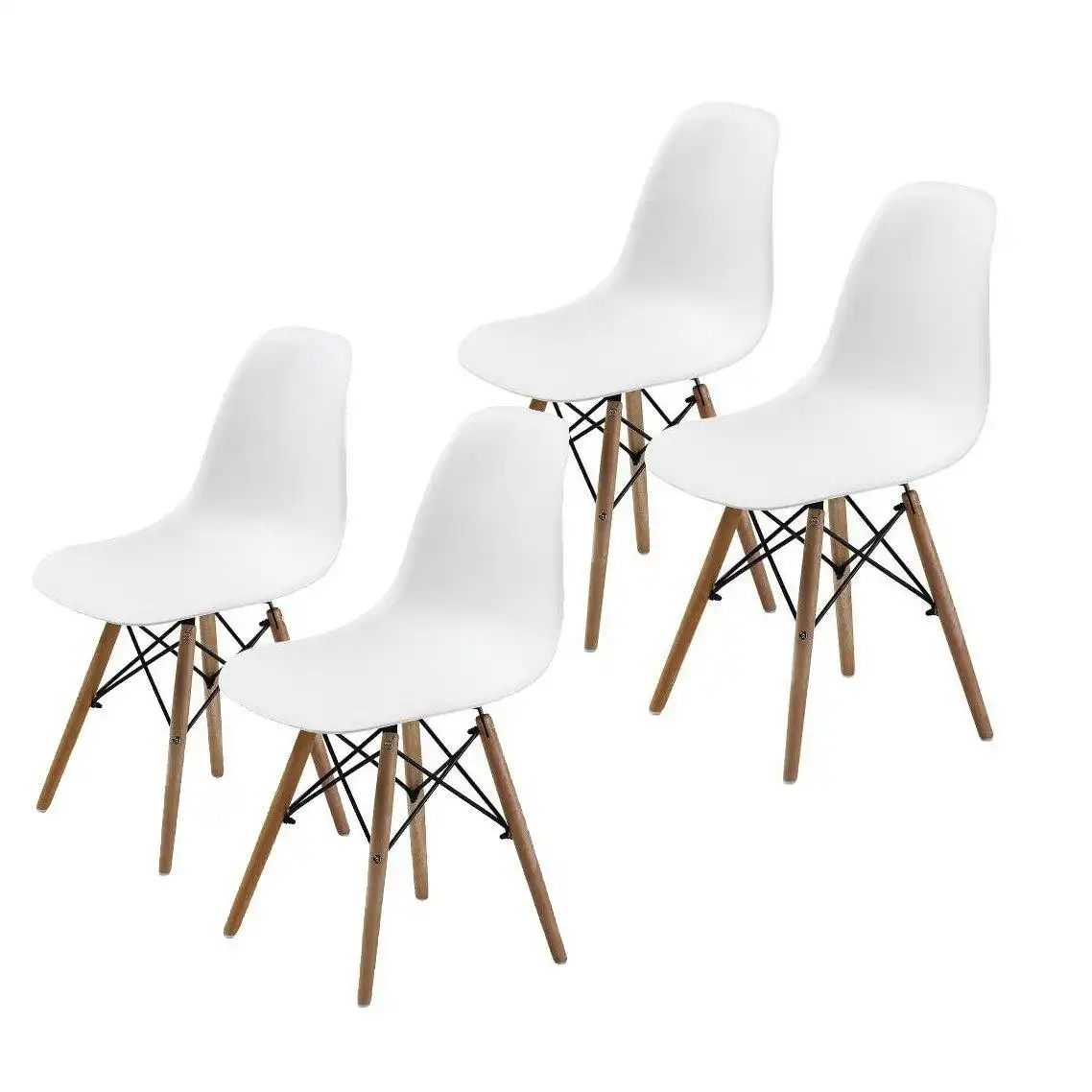 Chotto - Mana Dining Chairs - White x 4