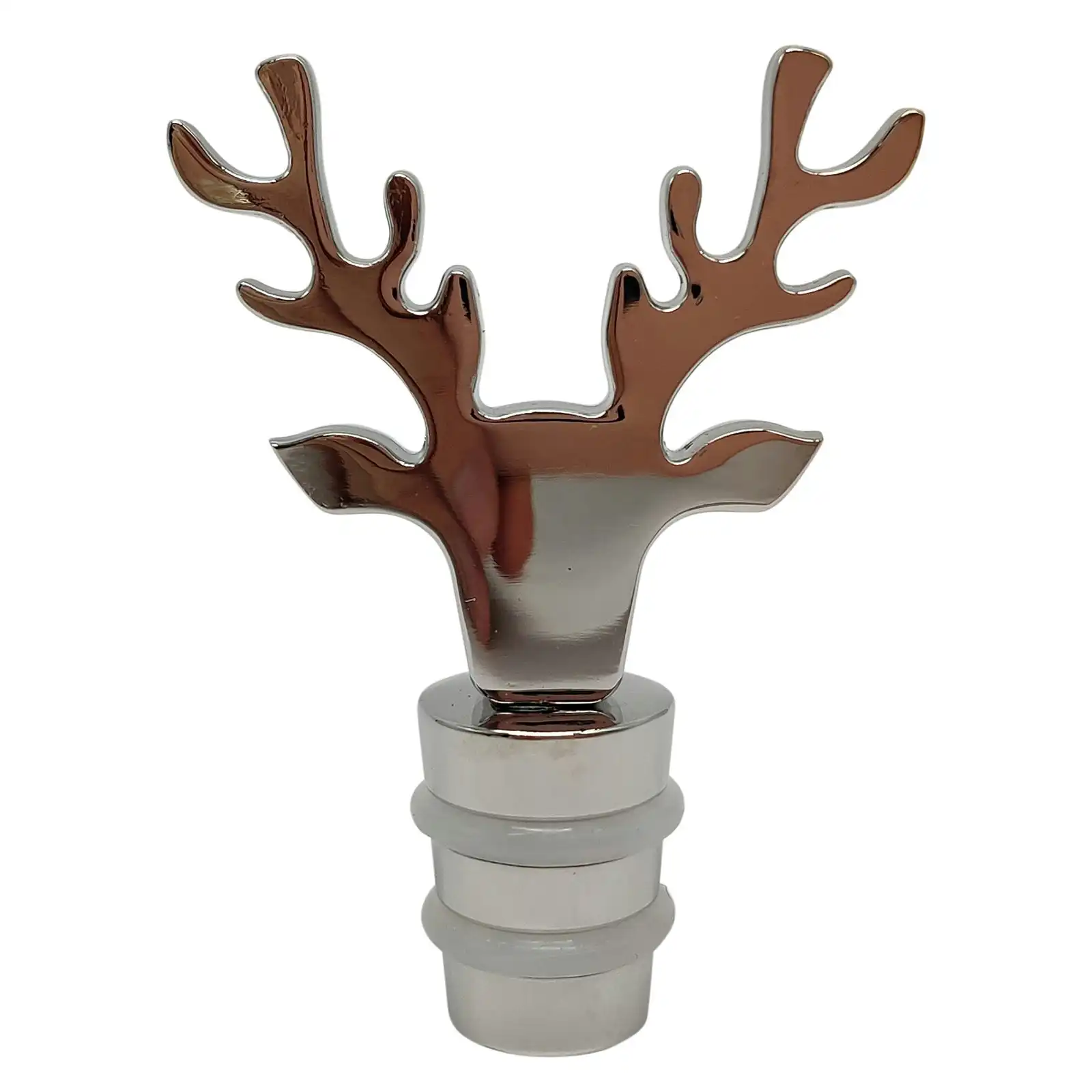 Bread and Butter Silver Stag Alloy Stopper