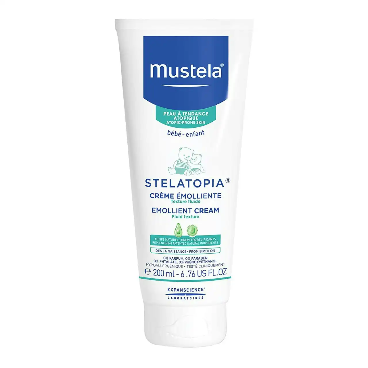 MUSTELA Stelatopia Emollient Cream - for eczema-prone skin - 200ml