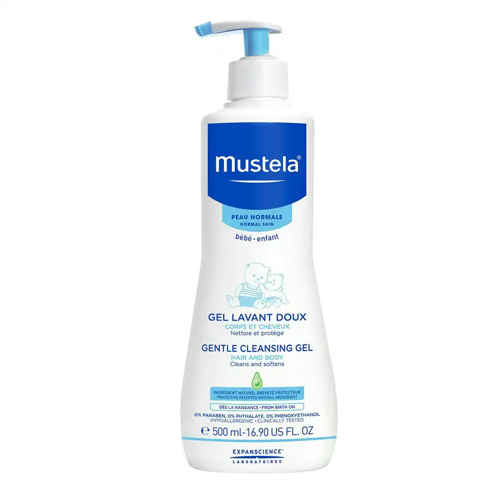 MUSTELA Gentle Cleansing Gel - for normal skin - 500ml