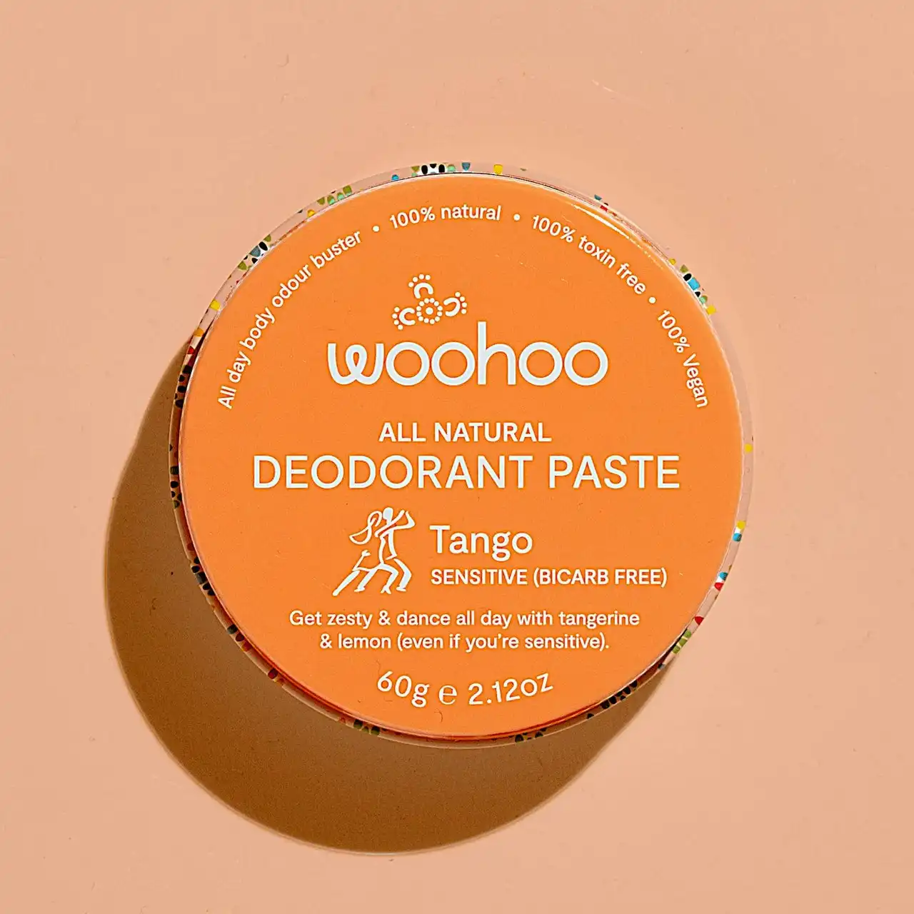 Woohoo All Natural Deodorant Paste Tango 60g