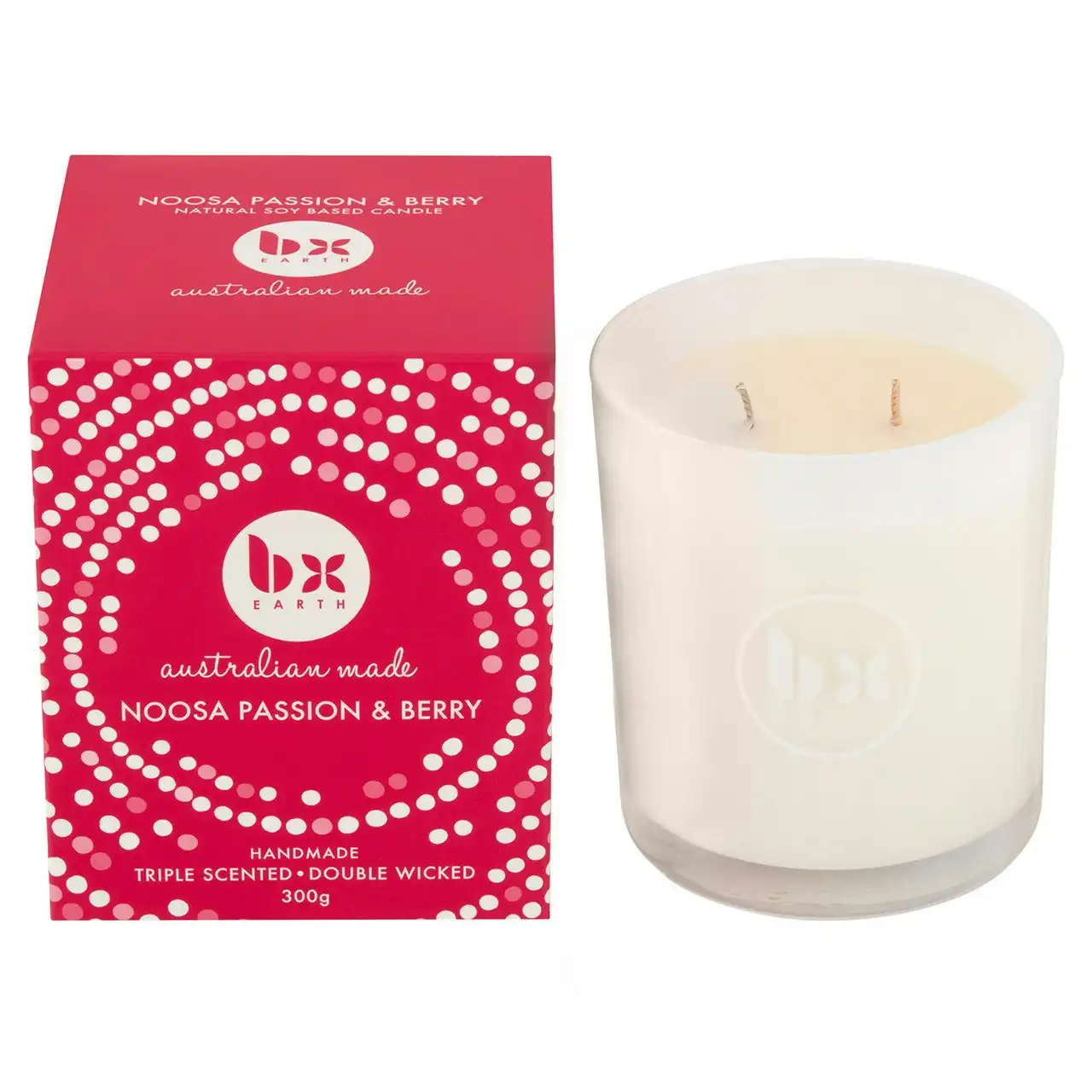 BX Earth Noosa Passion & Berry Candle 300g